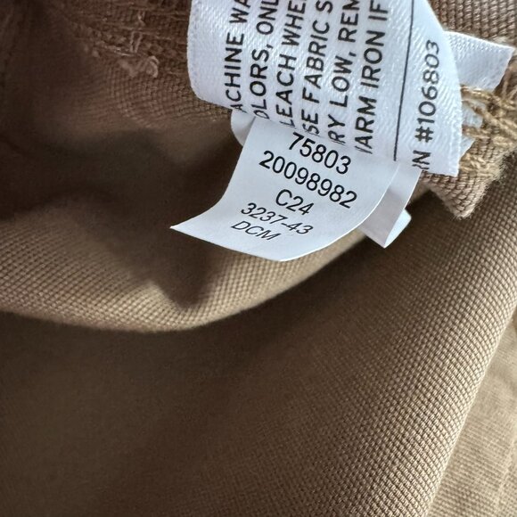 Duluth DuluthFlex Fire Hose Relaxed Leg Cargo Pants‎ 20W Camel NWT PT-2613 - Picture 13 of 14
